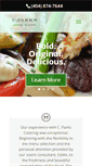 Mobile Screenshot of cparkscatering.com